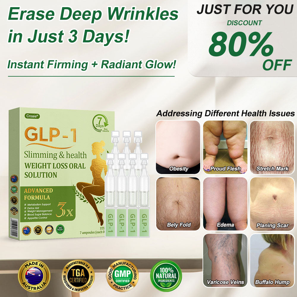 Official Store | 👨⚕️💜Croaie® GLP-1 Weight Loss Drops – 60% OFF Today Clinically Inspired Formula for Obesity, Diabetes, Heart Health, Sleep Apnea & More Powered by GLP-1 Peptides · NAD+ · NMN · Moringa · White Kidney Bean 💜