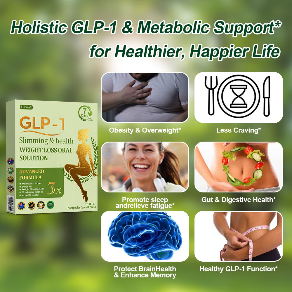 Official Store | 👨⚕️💜Croaie® GLP-1 Weight Loss Drops – 60% OFF Today Clinically Inspired Formula for Obesity, Diabetes, Heart Health, Sleep Apnea & More Powered by GLP-1 Peptides · NAD+ · NMN · Moringa · White Kidney Bean 💜